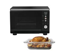 NINJA Crispi Air Fry Combination Microwave - Black, Black