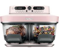 Ninja CRISPi DualZone 8-in-1 Function Glass Air Fryer in Rose Quartz | DD102UKPK1 | by SharkNinja