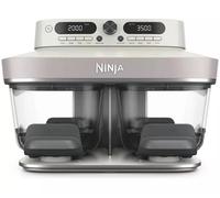 Ninja CRISPi DualZone 8-in-1 Function 7.6L Glass Air Fryer - Bone DD102UKIV2