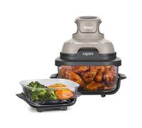 NINJA Crispi 4-in-1 Portable Glass Air Fryer - Stone, Brown