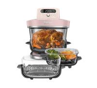 Ninja CRISPi PRO 7-in-1 Glass Air Fryer - Family Set in Rose Quartz | AS101UKRS38 | by SharkNinja