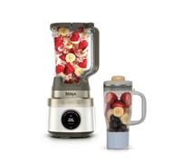 Ninja CrushBOSS 2-in-1 Smart Blender System with 70oz XL Jug and BlendBOSS Travel Cup, Max 1850 Watts, SmoothSense Technology, Ice Crushing, Bones and White Gold