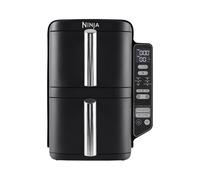 Ninja Double Stack Air Fryer, Vertical Dual Drawer Air Fryer with 4 cooking levels, 2 Drawers and 2 Racks, Space Saving Design, 7.6L Capacity, 6 Cook