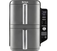 Ninja SL400UK Double Stack XL 2-Drawer 9.5L Air Fryer, Grey