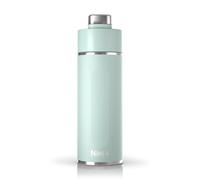 Ninja DW2401MT Thirsti 24oz Travel Water Bottle For Carbonated Sparkling Drinks Colder and Fizzier Longer Leak Proof 24 Hrs