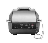 NINJA EG351UK 5-in-1 Indoor Grill & Air Fryer - Black & Silver, Silver/Grey,Black