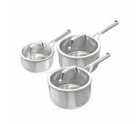 Ninja EverClad 3 Piece Stainless Steel Pan Set - Silver