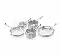 Ninja EverClad 5 Piece Stainless Steel Pan Set - Silver