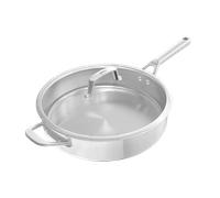Ninja EverClad Stainless Steel 26cm Saute Pan [] in Silver | C90126DE | by SharkNinja