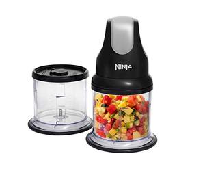 Ninja Express Chop Mini Herb & Vegetable Chopper, Chops, Minces & Purees to Make Sauces, Dips, Food Purees & Soups, Black NJ1002UKBK