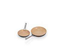 Ninja Extended Life Ceramic 2 Piece Aluminium Frying Pan Set