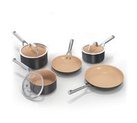 Ninja Extended Life Ceramic 5-Piece Frying Pan & Saucepan Set Cw95005Eui