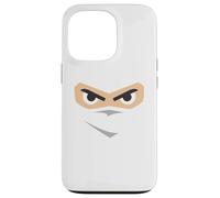 Ninja Eyes & Face in the Light Halloween Party Costume Case for iPhone 13 Pro