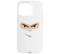 Ninja Eyes & Face in the Light Halloween Party Costume Case for iPhone 15 Pro Max