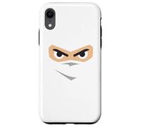 Ninja Eyes & Face in the Light Halloween Party Costume Case for iPhone XR
