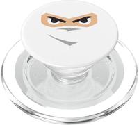 Ninja Eyes & Face in the Light Halloween Party Costume PopSockets PopGrip for MagSafe