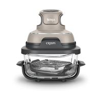NINJA Crispi 4-in-1 Portable Glass Air Fryer - Stone, Brown