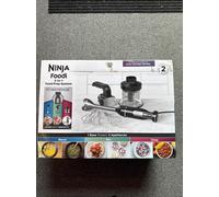 Ninja CI100UK 3 in 1 Hand Blender Mixer Chopper in Black