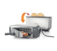 Ninja ST202UK 3-in-1 2 Slice Toaster - Grill and Panini Press - Stainless Steel