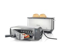 Ninja ST202UK 3-in-1 2 Slice Toaster - Grill and Panini Press - Stainless Steel