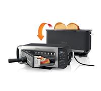 Ninja ST200UK Ninja Foodi 3-In-1Toaster, Grill and Panini Press - Black