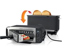 Ninja ST200UK Ninja Foodi 3-In-1Toaster, Grill and Panini Press - Black