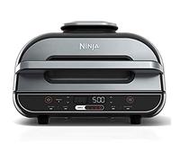 Ninja Foodi 5 In 1 Indoor Grill and Air Fryer with Surround Searing, Removable Grill Gate, Crisper Basket, Cooking Pot, and Smoke Control System