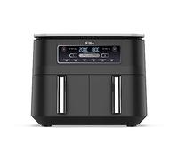 Ninja Foodi Double 7.6 L Stand-alone 2400 W Hot air fryer Black, Silver