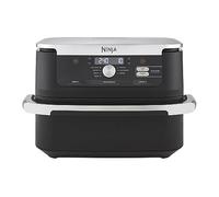 Ninja Foodi FlexDrawer Air Fryer, Dual Zone with Removable Divider, Large 10.4L Drawer, 7-in-1, Double Zone, Oil Free, Dishwasher Safe Nonstick Parts, Black AF500EU