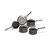 Ninja Foodi ZEROSTICK 5-Piece Pan Set, [C35000UK]Hard Anodised Aluminium, Non-Stick, Induction Compatible, Dishwasher Safe
