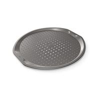 Ninja Foodi ZEROSTICK Pizza Tray 33cm, Non-Stick, Long Lasting Heavy Duty Pizza Tray made from Aluminised Steel, Dishwasher Safe,Grey, B30813EUUK