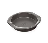 Ninja Foodi ZEROSTICK Round Cake Tin, 8-inch/22cm Cake Tin, Non-Stick, Long Lasting Heavy Duty Cake Tin, Made from Aluminised Steel, Grey, B30308EUUK