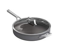 Ninja Foodi ZEROSTICK Sauté Pan 30 cm, Hard Anodized Aluminium, Non-Stick Coating, Induction Compatible, Dishwasher Safe