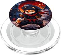 Ninja Fox Beneath the Dragon Power PopSockets PopGrip for MagSafe
