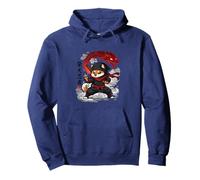 Ninja Fox Beneath the Dragon Power Pullover Hoodie