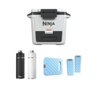 Ninja FrostVault 30QT/28L Cooler Ice Pack & Thirsti Bottle Bundle