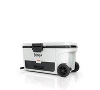 Ninja FrostVault 65QT/61L Wheeled Cooler with Dry Zone, Slate Grey FB265EUUKGY, White
