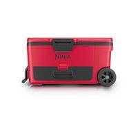 Ninja FrostVault Cool Box with Wheels and Drying Area, Integrated Dry Storage Drawer for Refrigerator Temperature