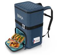 Ninja FrostVault Go 23 litre 36-can Backpack Soft Cooler - Lakeshore Blue