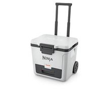 Ninja FrostVault Wheeled Cool Box with Dry Area, Integrated Dry Storage Drawer for Temp Fridge