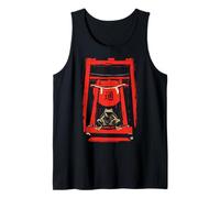 Ninja Japanese Kanji Katana Samurai Frog Tank Top