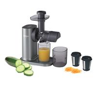 Ninja 3-in-1 Cold Press Juicer with Slice and Shred Blades Grey JC152UK