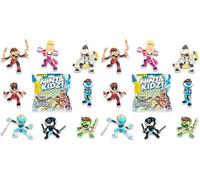 Ninja Kidz Shadow Masters Mystery Figures Series 2, Mystery Surprise Unboxing, Official Merch (Pack of 2)