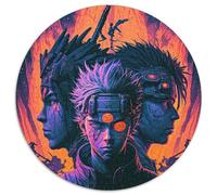 Ninja Killer Puzzle 1000 Pieces Jigsaw 1000 Piece Round Jigsaw Puzzles for Adults Educational Toy for Teenagers, Home Office Decor (Size 67.5x67.5cm)