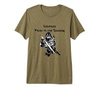 Ninja Legends Fighting in The Shadow Premium T-Shirt