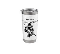 Ninja Legends Fighting in The Shadow Stainless Steel Insulated Tumbler