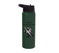 Ninja Legends Fighting in the Shadow Stainless Steel Insulated Water Bottle