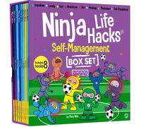 Ninja Life Hacks Self Management 8 Book Box Set (Books 33-40: Impulsive, Lonely, Sad, Ambitious, Zen, Feelings, Motivated, Self Disciplined)