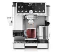 Ninja Luxe Pro 3-in-1 Coffee Machine, Latte, Cappuccino, Cold Brew & Espresso Maker With Built in Bean Grinder & Milk Frother, Easy to Use, 5 Automated Froth Presets, Silver, ES701UK
