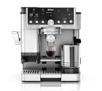 Ninja Luxe Pro 3-in-1 Coffee Machine, Latte, Cappuccino, Cold Brew & Espresso Maker With Built in Bean Grinder & Milk Frother, Easy to Use, 5 Automated Froth Presets, Silver, ES701UK